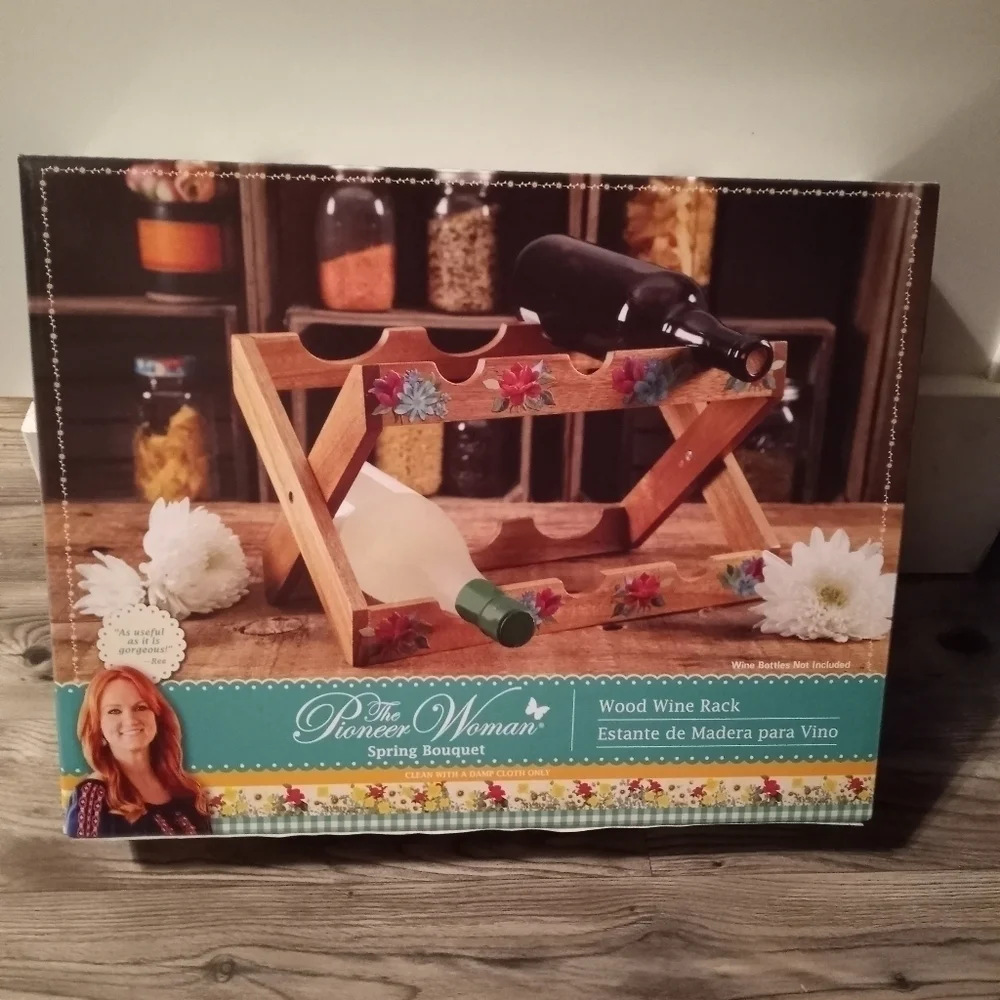 Pioneer Woman wine rack